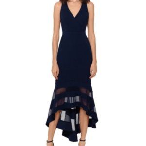 Xscape Petite Crepe MIDI Dress